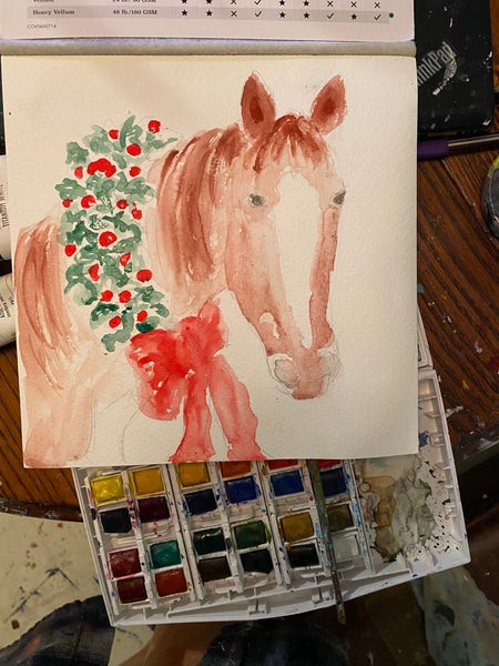 Christmas Horse, of course!