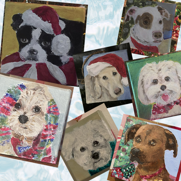 Pet Portrait Ornaments -- to do!